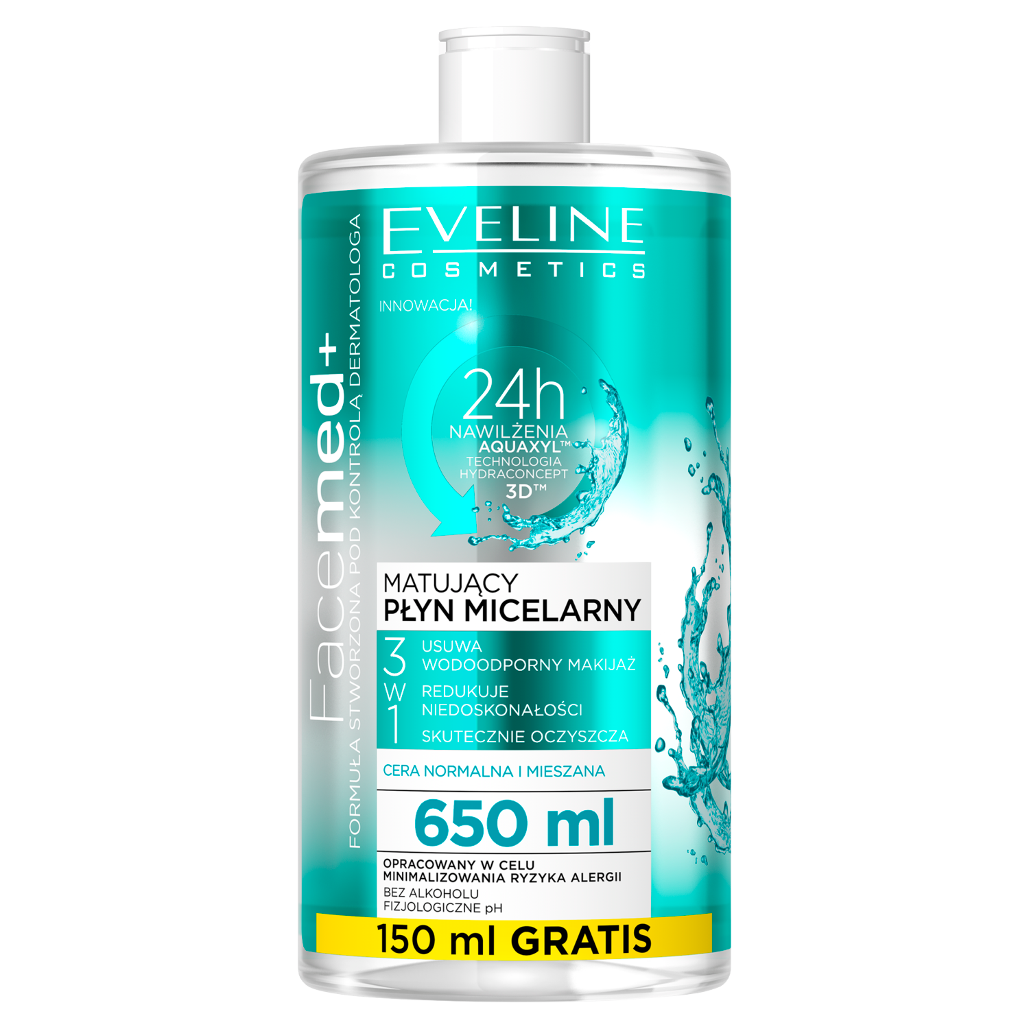 Eveline Cosmetics Matujący 3w1
