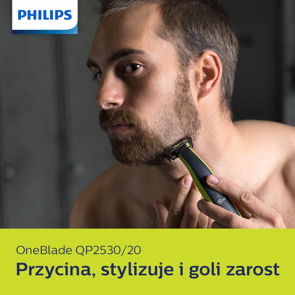 Philips Jedno ostrze do golenia i stylizacji zarostu